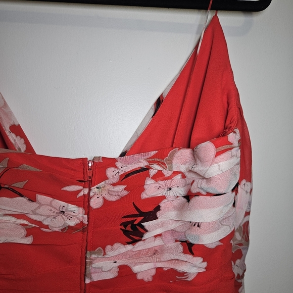 Kay Unger 100% Silk Corset Style Pleated Top - Picture 9 of 10